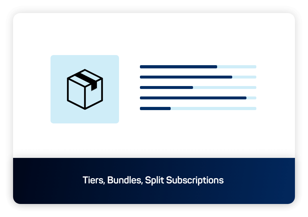 Tiers, Bundle, Flexible logic icon Tiers, Bundle, Flexible logic