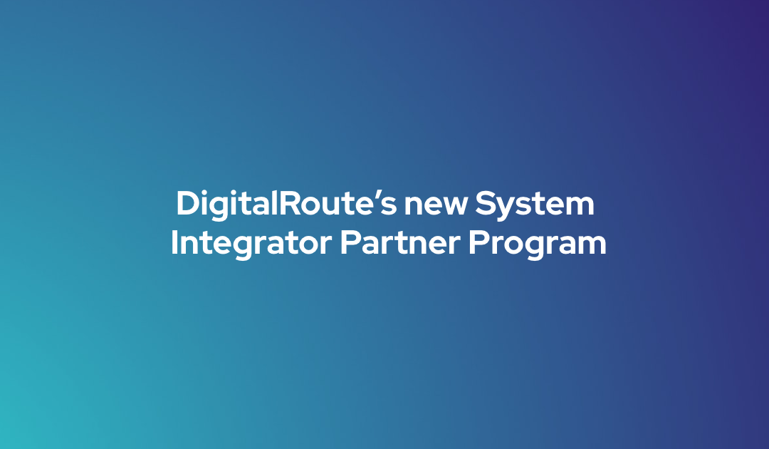 DigitalRoute’s New System Integrator Partner Program to Accelerate Usage-Based Revenue