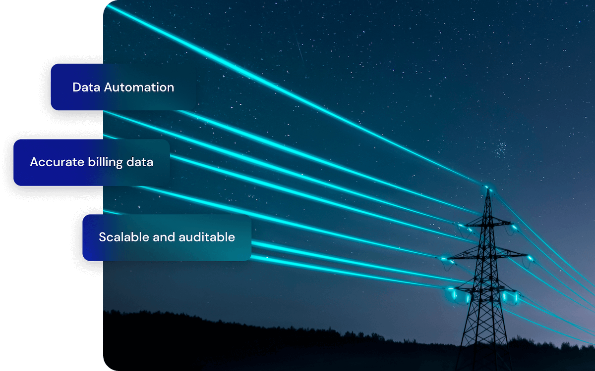 Usage data management for power and utilities