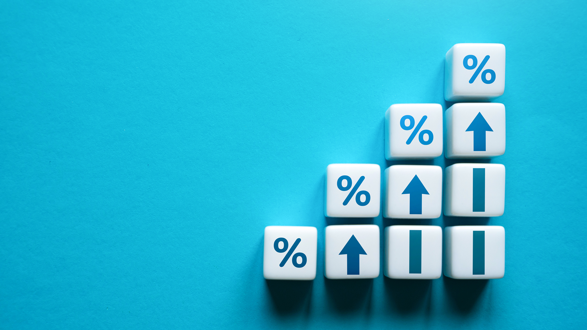 Gradual increase in interest rates.