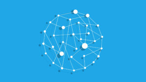 A layer of data points in a network representing NWDAF insights within the 5G mobile network.