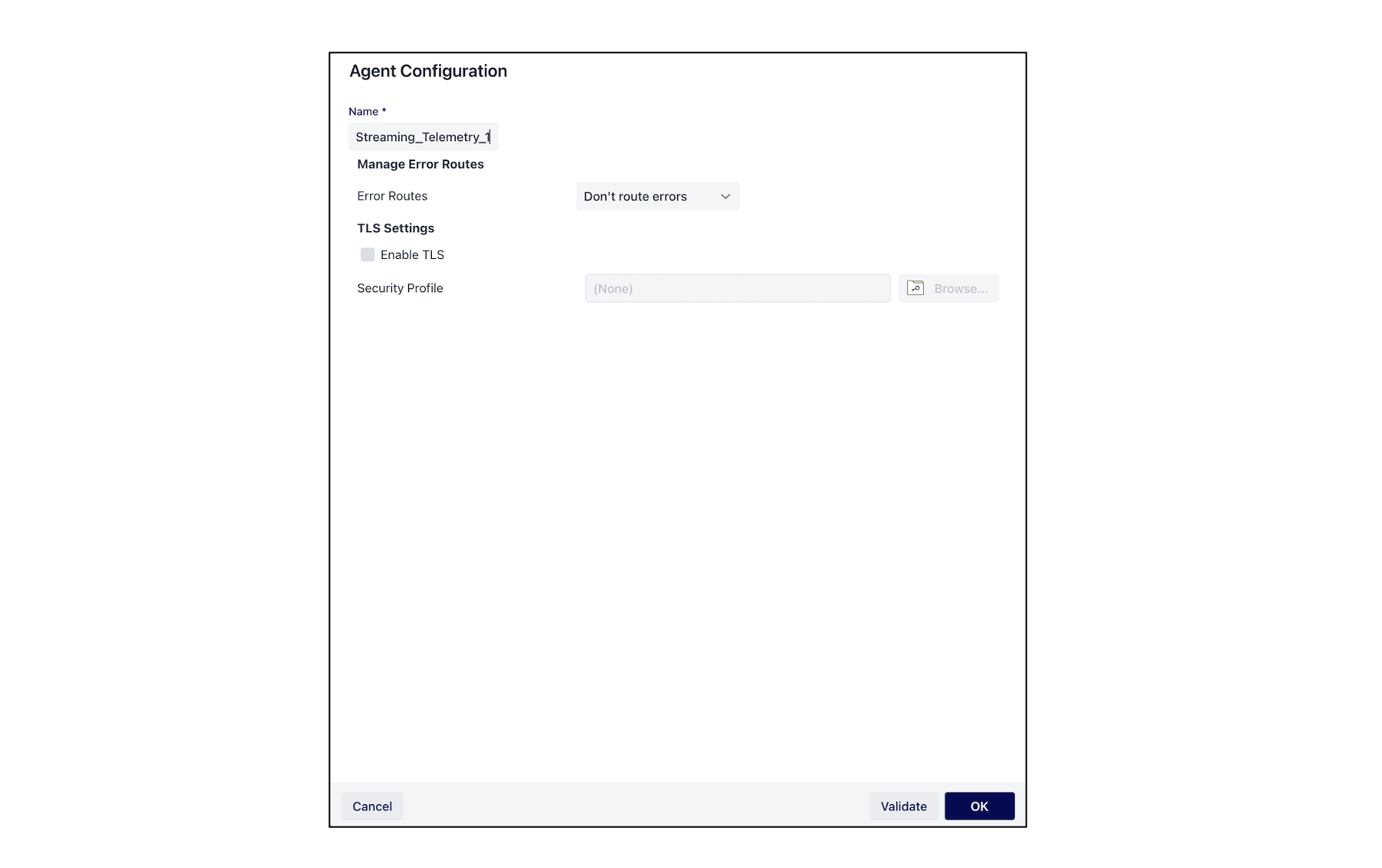 Streaming Telemetry agent
