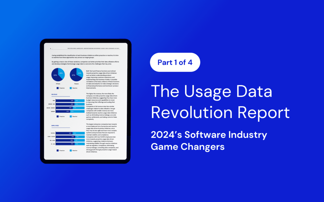 The Usage Data Revolution Report, Part 1 of 4: 2024’s Software Industry Game Changers