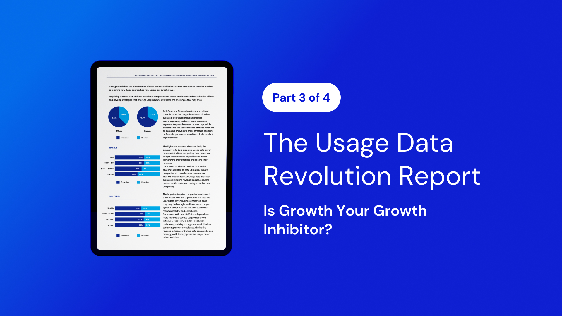 The Usage Data Revolution Report, Part 3 of 4: Is Growth Your Growth Inhibitor?