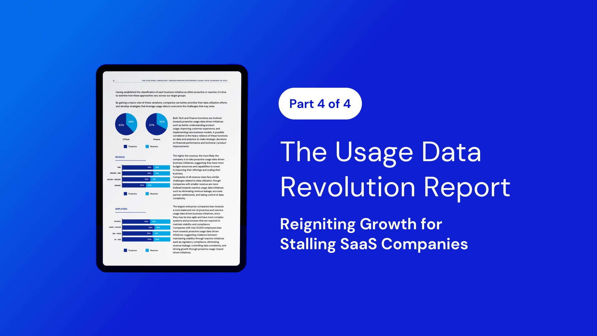 The Usage Data Revolution Report, Part 4 of 4: Reigniting Growth for Stalling SaaS Companies